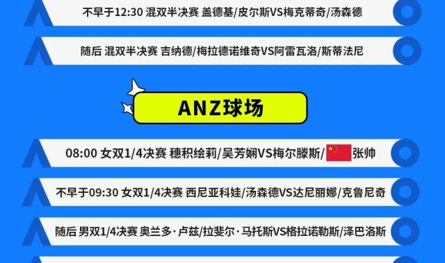开云体育官方网站-澳网1/4决赛：德约vs穆塞蒂冲费天王纪录 张帅组合冲击女双4强